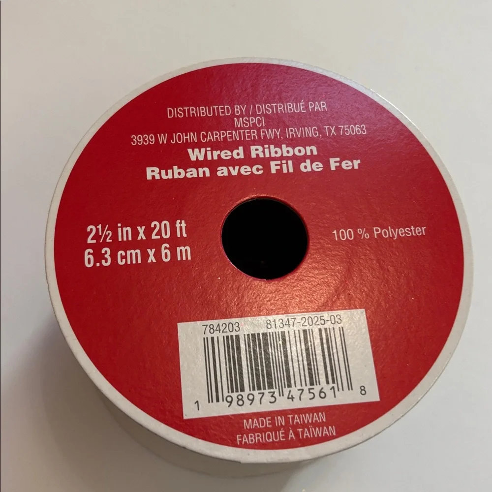 Celebrate It christmas ribbon